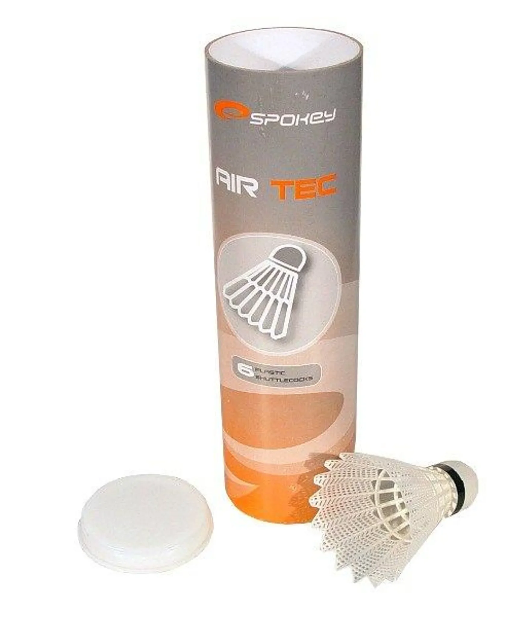 Spokey AIR TEC Badminton-Körbe, 6 Stück, Nylon